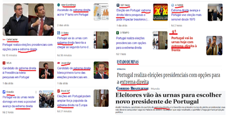 Sobre a imprensa Sobre a imprensa