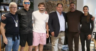 Foto: Yuri Costa Dolabella, José Marcos Belfort, Davi Belfort, Carlos Henrique Teixeira Martins, Vitor Belfort e Vitória Belfort.