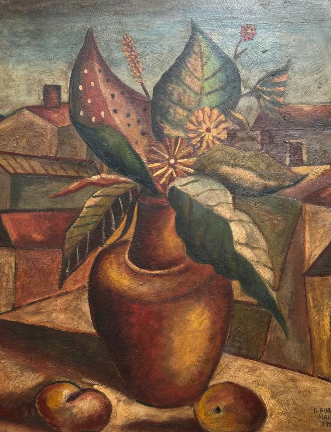 Flores, quador do artista Burle Marx
