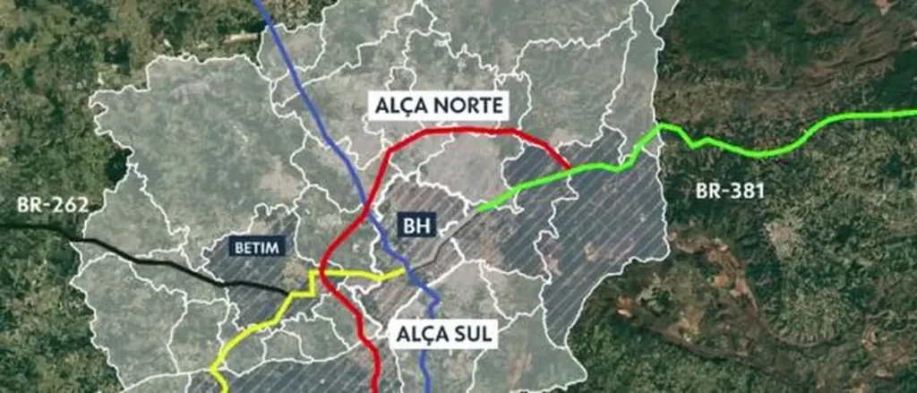 Mapa do Rodoanel