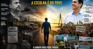 Duas faces de uma pré-campanha e dois projetos para o Amapá