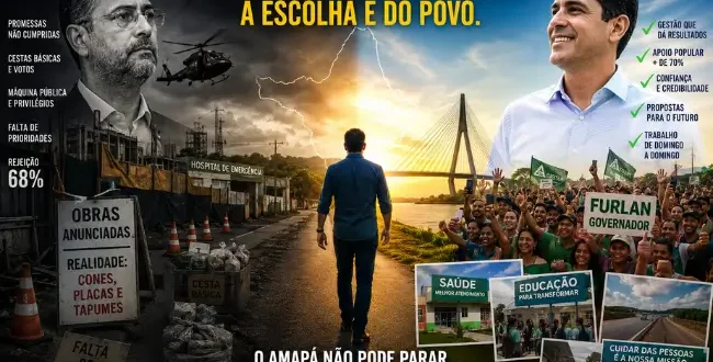 Duas faces de uma pré-campanha e dois projetos para o Amapá
