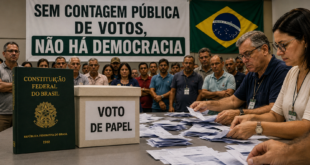 A discussão da contagem pública dos votos