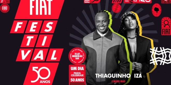 Fiat celebras 50 anos de Brasil em megafestival no Mineirão com entrada gratuita