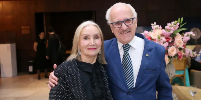 Suely Calais Guerra, Antônio Claret Guerra na solenidade do Troféu Palma de Ouro Brasil