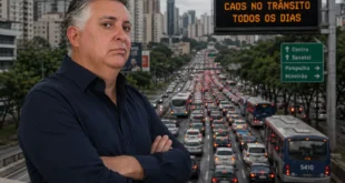 Belo Horizonte está parando, e o trânsito já virou um problema de saúde pública gravíssimo