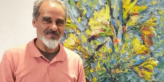 Artista plástico Mauro Rocha
