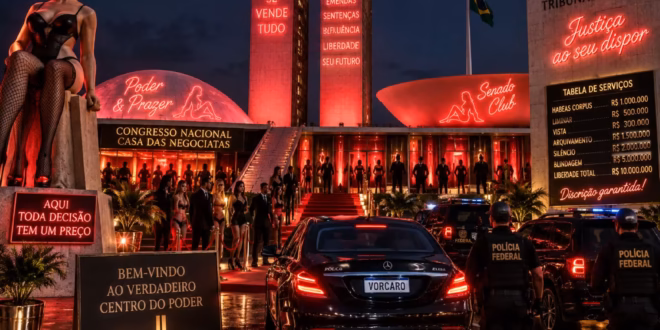 O poder a venda no endereço dos três prostíbulos mais caros do Brasil