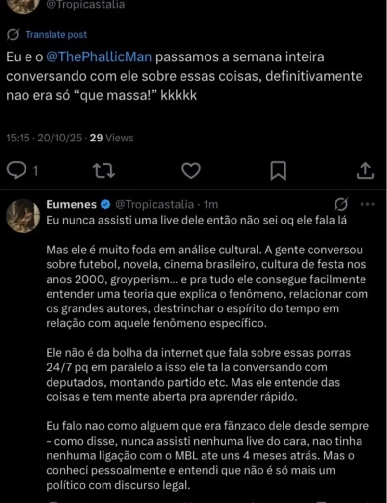 mensagens redes sociais com Renan Santos 