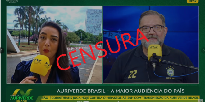 URGENTE - Jornalista é censurada em pleno exercício do seu trabalho no Congresso Nacional