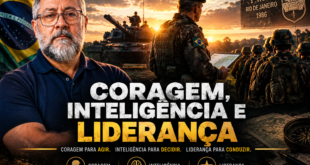 Coragem, inteligência e liderança